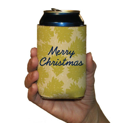 Christmas Themed Can Cooler Set of 6 - 6 designs - FREE SHIPPING