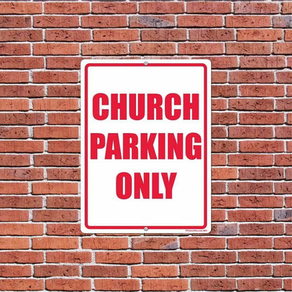 Church Parking Sign or Sticker - #7