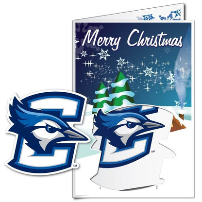 Creighton University 2'x3' Giant Christmas Greeting Card