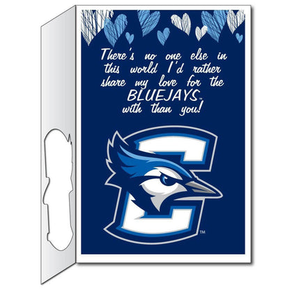 Creighton University 2'x3' Giant Valentines Greeting Card