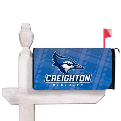 Creighton University Magnetic Mailbox Cover - Plaid Design