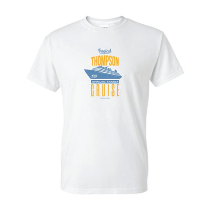 Personalized Cruise Vacation Spring Break T-Shirt