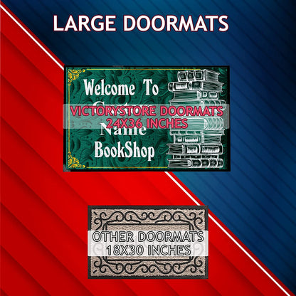 Custom Bookstore Doormat