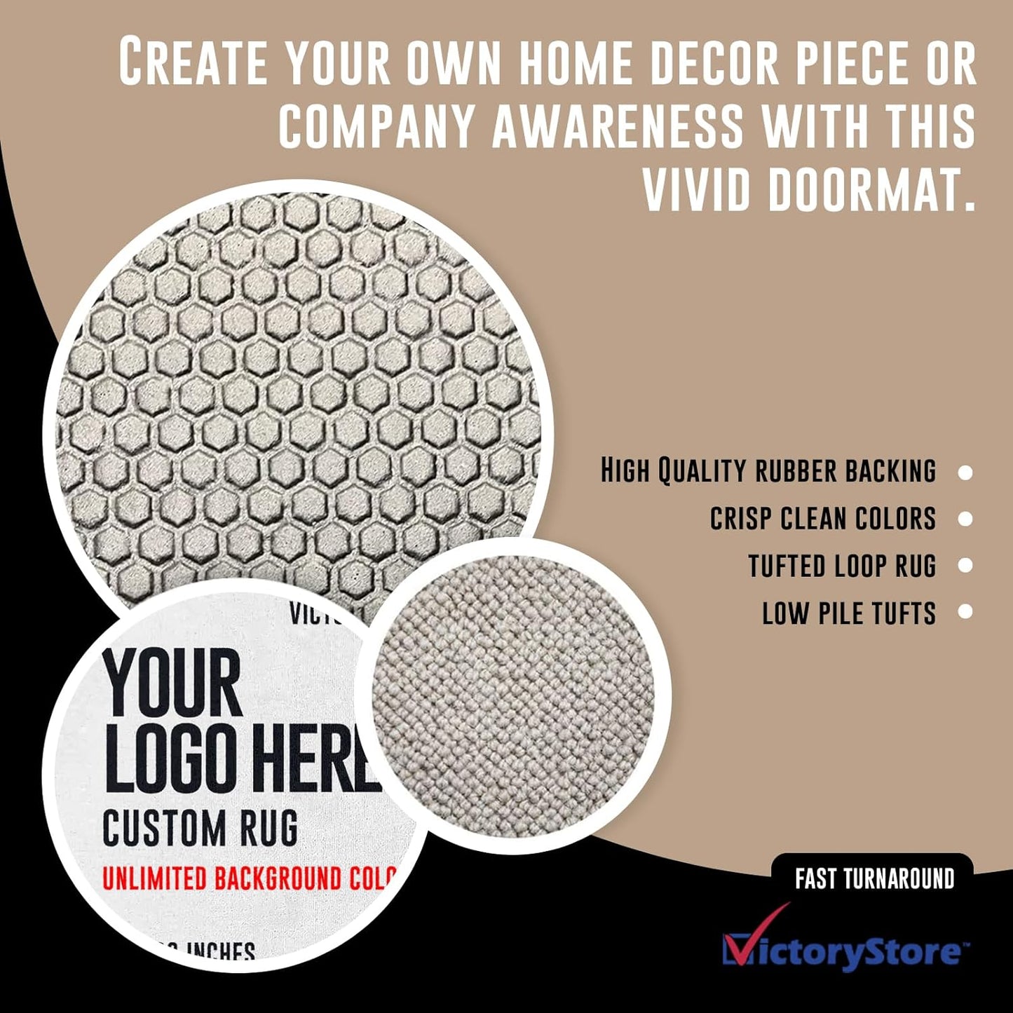 VictoryStore Custom Tattoo Studio Doormat, 24x36 Inches, Tattoo Shop Floor  Mat, Gifts for Tattoo Artists (Red) 