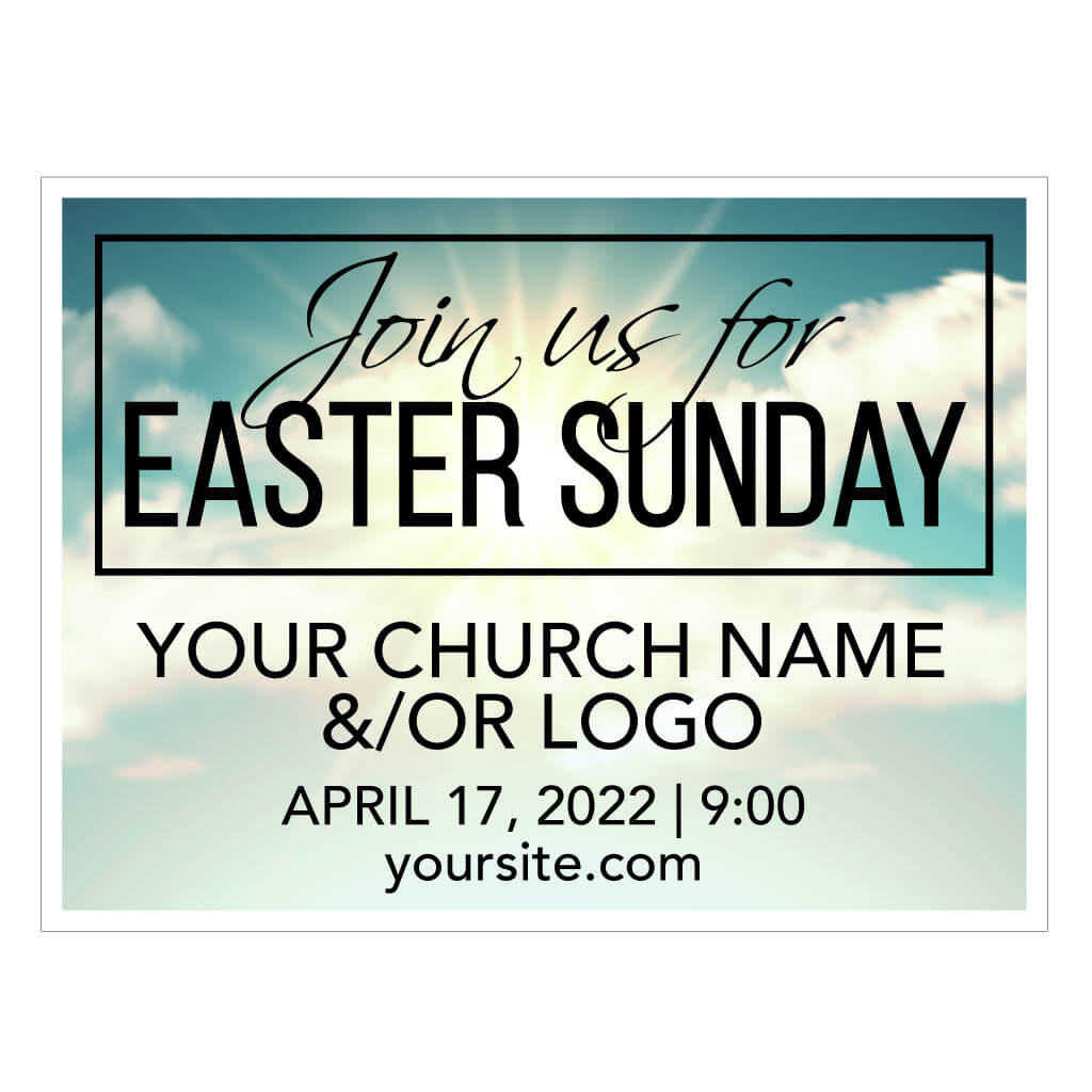 Easter Sunday Yard Signs Church Signs VictoryStore –