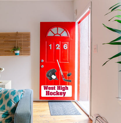 Custom Hockey Team Garage Door Magnets (19953)