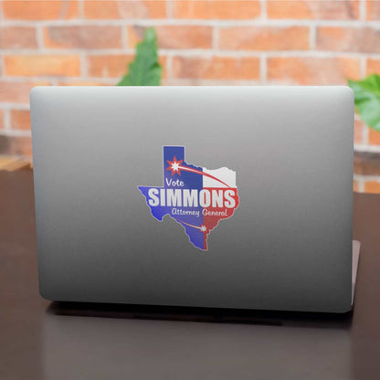 Custom State Shaped Refrigerator Decals