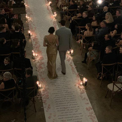 Custom Wedding Aisle Runner