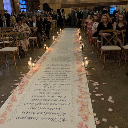 Custom Wedding Aisle Runner