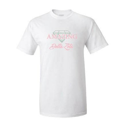 Delta Zeta 'Amazing' TShirt - FREE SHIPPING