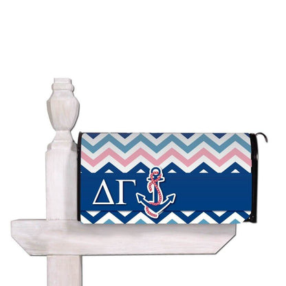 Delta Gamma Magnetic Mailbox Cover - Design 1