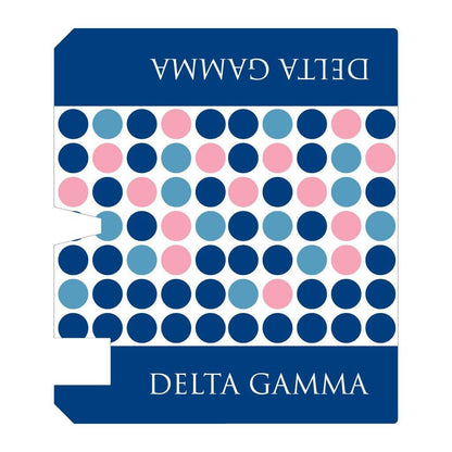 Delta Gamma Magnetic Mailbox Cover - Design 2