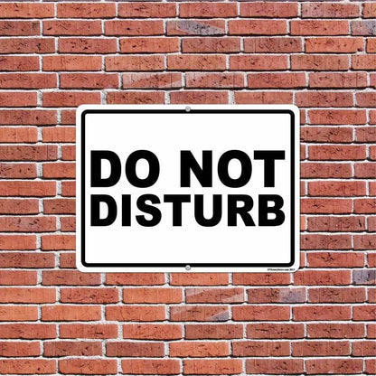 Do Not Disturb Sign or Sticker