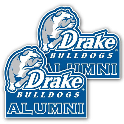 Drake University - Window Decal (Set of 2) - Alumni