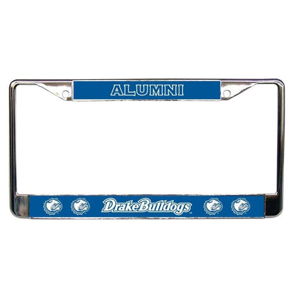 Drake University Alumni License Plate Frame FREE SHIPPING