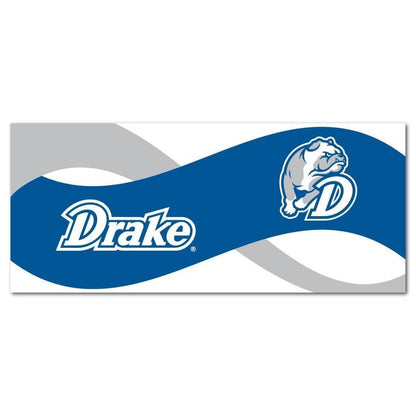 Drake University 15oz Coffee Mug Waves Background