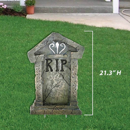 Fake Tombstones Halloween Yard Decoration Set of 6 - FREE SHIPPING