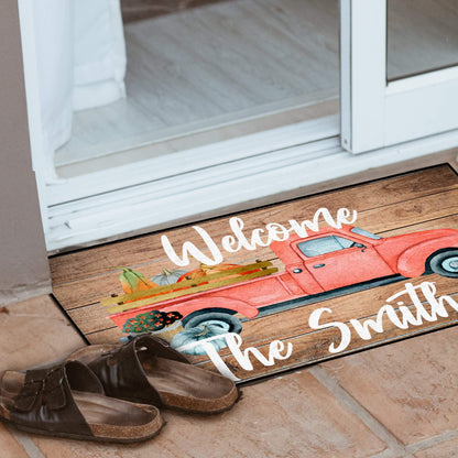 custom thanksgiving doormat