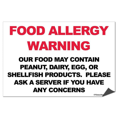 Food Allergy Warning Sign - #7