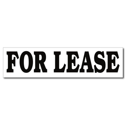 For Lease Real Estate Yard Sign Rider Set - FREE SHIPPING