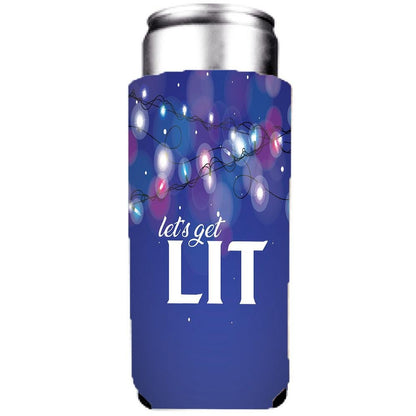 get lit koozie