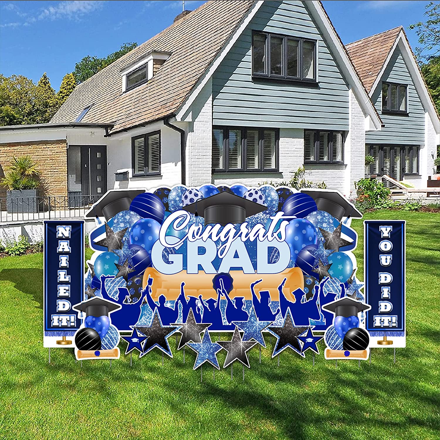 Superhero newest City EZ Fillers, Connected Yard Cards For Quick Setups! Outdoor Lawn Signs Party Decorations, Yard Card Business Supplier