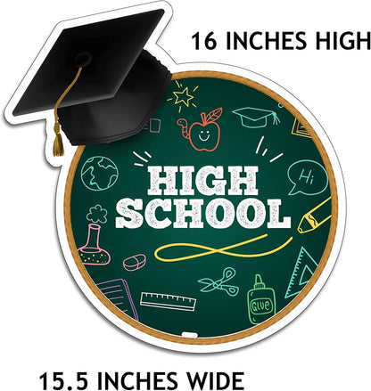 Graduation Yard Decoration Fillers | 15 pcs