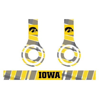 University of Iowa - Set of 3 Patterns - Skins for Beats Solo HD - FREE SHIPPING