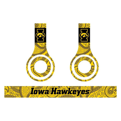 University of Iowa - Set of 3 Patterns - Skins for Beats Solo HD - FREE SHIPPING