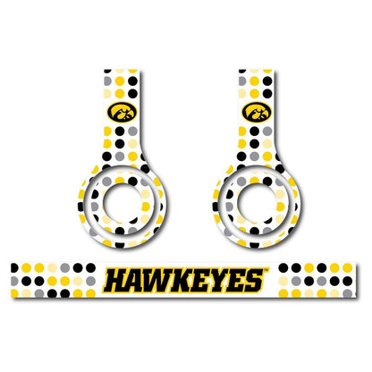 University of Iowa - Set of 3 Patterns - Skins for Beats Solo HD - FREE SHIPPING