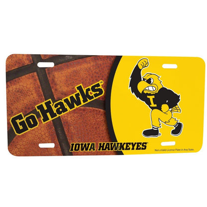 University of Iowa - License Plate - Basketball