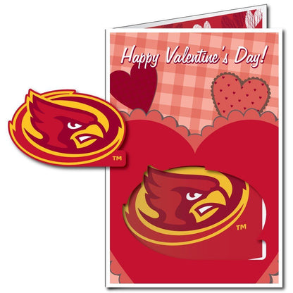 Iowa State University 2'x3' Huge Valentine's Day Card