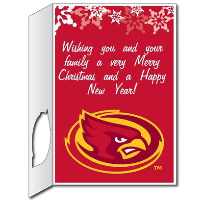 Iowa State University 2'x3' Giant Holiday Greeting Card