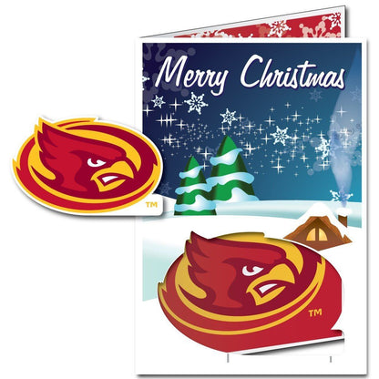 Iowa State University 2'x3' Giant Holiday Greeting Card