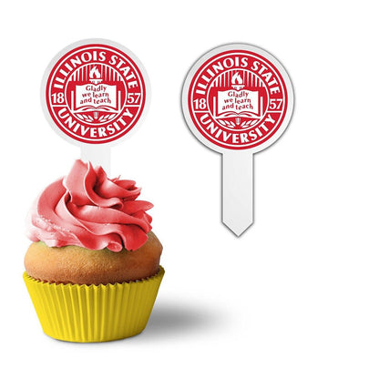 Illinois State Cupcake Toppers - Officially Licensed