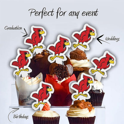 Illinois State Cupcake Toppers - Officially Licensed