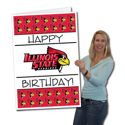 Illinois State University 2'x3' Giant Birthday Card