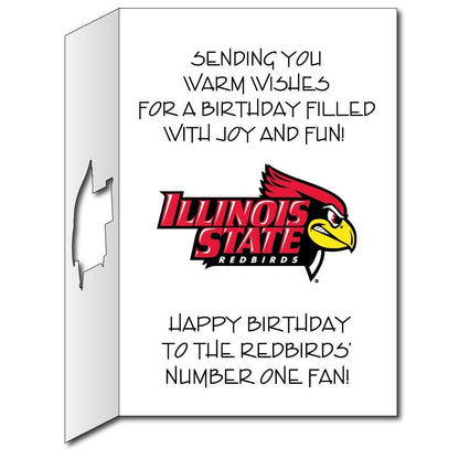 Illinois State University 2'x3' Giant Birthday Card