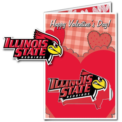 Illinois State University 2'x3' Giant Valentine's Day Card