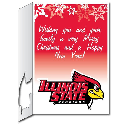 Illinois State University 2'x3' Giant Holiday Greeting Card