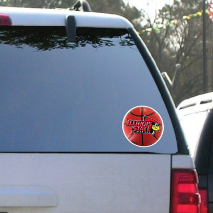 Illinois State University Basketball Window Decal “ Set of 2