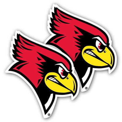 Illinois State University Redbirds Window Decal “ Set of 2