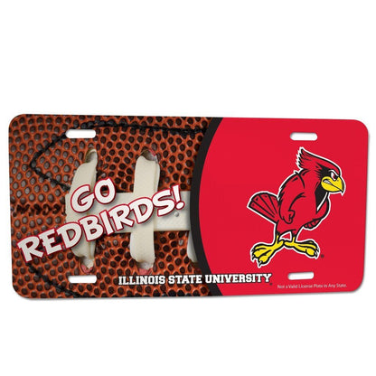 Illinois State University Football License Plate