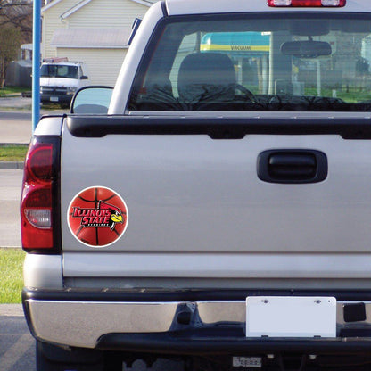 Illinois State - Basketball Shaped Magnet