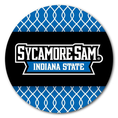 Indiana State University Patterned Coaster Set of 4 - FREE SHIPPING