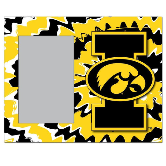 Iowa Hawkeyes Tie-Dye Hawk Picture Frame