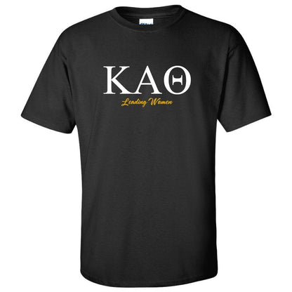 Kappa Alpha Theta Greek Letters Standard T-Shirt - FREE SHIPPING