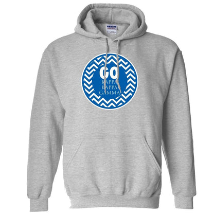 Kappa Kappa Gamma Hooded Sweatshirt "Go Kappa Kappa Gamma" FREE SHIPPING