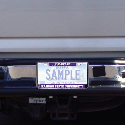 Kansas State University License Plate Frame FREE SHIPPING