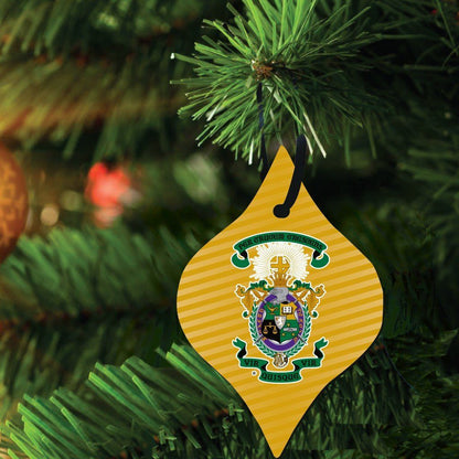 Lambda Chi Alpha Ornament - Set of 3 Tapered Shapes - FREE SHIPPING